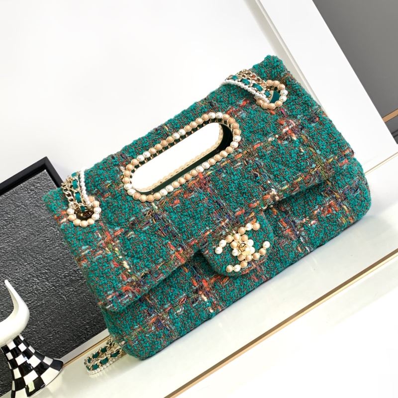 Ch**el top handle bags